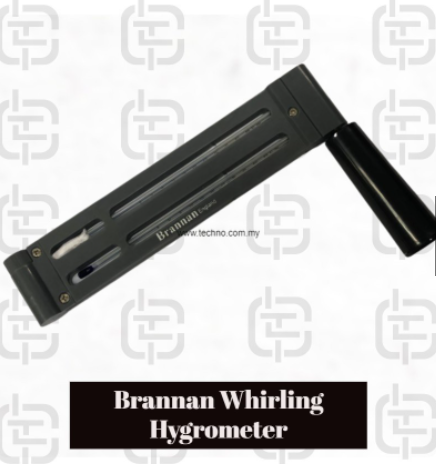Brannan Whirling Hyrometer Swing Thermometer 13/744/2