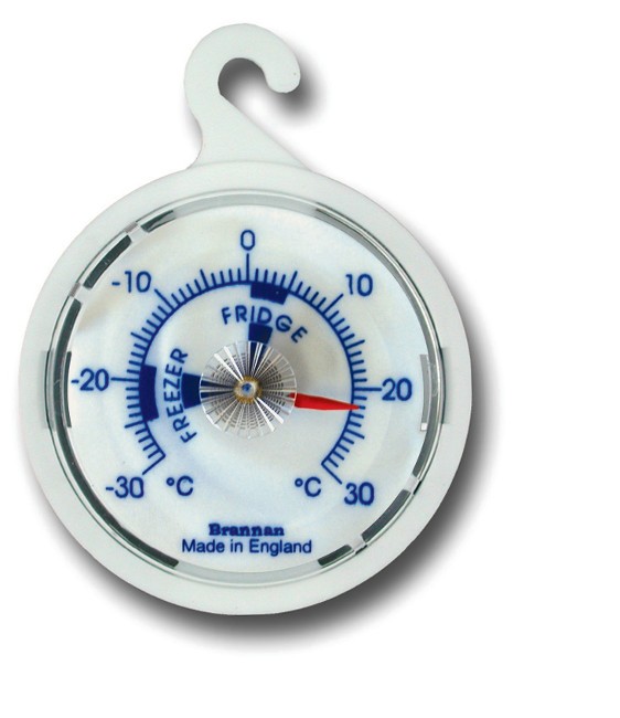 White Dial Fridge Thermometer 65mm 22/474/2