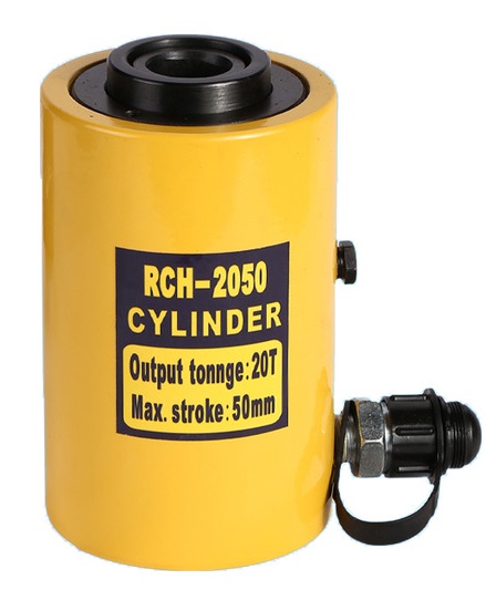 Standard Hydraulic Hollow Plunger Cylinder 100 ton 76mm