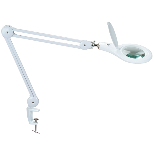 PRO'SKIT MA-1209LI LED TABLE CLAMP MAGNIFIER LAMP 220V