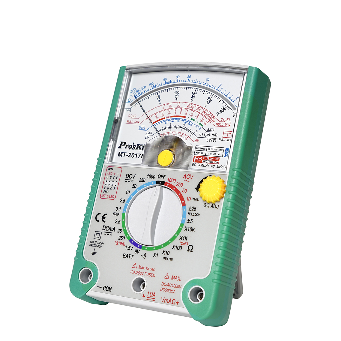 Proskit MT-2017N Protective Function Analog Multimeter - Click Image to Close