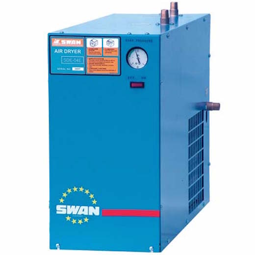 SWAN Air Dryer 14000L/min, 100HP, 2", 50°C, 95kg SDE-75A
