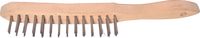 3-ROW STAINLESS STEEL WIRE SCRATCHBRUSH