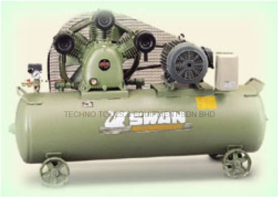 Swan 2HP Air Cooled Piston Compressor SVP-202 - Click Image to Close