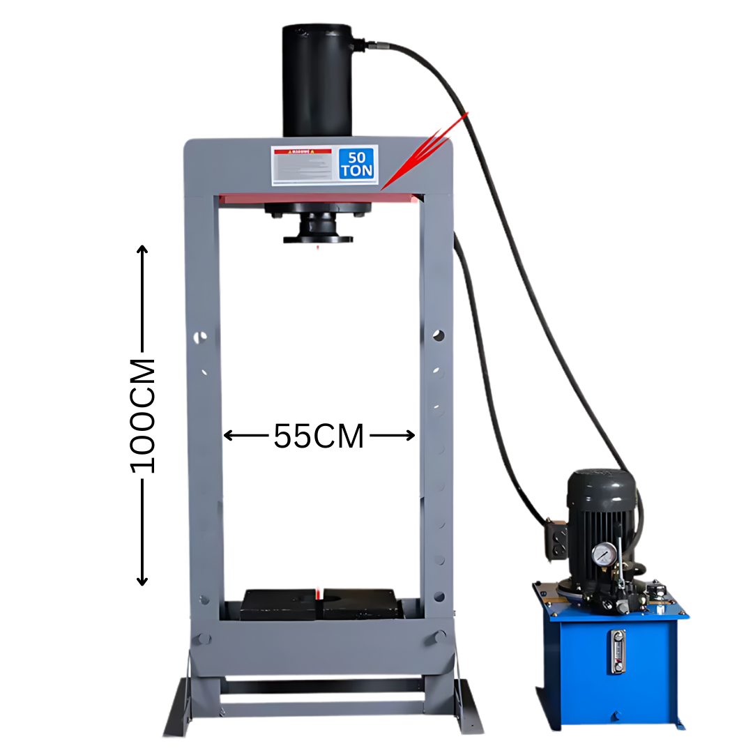 HP-50TE Heavy Duty Electric Hydraulic Press Machine 50Ton - Click Image to Close