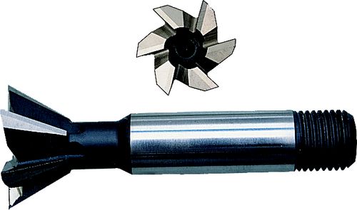 16mm x 60DEG HSS PLAIN SHANK DOVETAIL CUTTER SHR-061-4151B - Click Image to Close