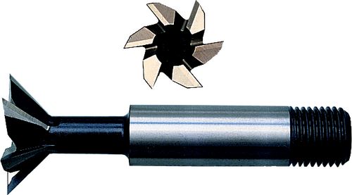 19mm x 45DEG HSS PLAIN SHANK DOVETAIL CUTTER SHR-061-4202C - Click Image to Close