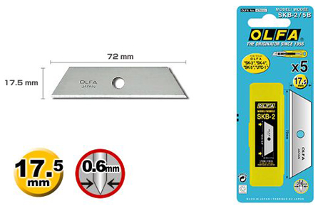 Olfa Spare Blades (5pcs/pack) - Click Image to Close