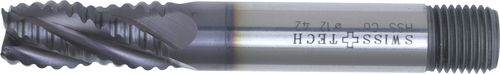 16.0 SCR STD COARSE ROUGH END MILL-TiALN SWT-163-4276A - Click Image to Close