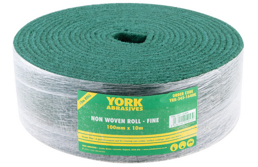 100mmx10M NON-WOVEN ROLLFINE G/PURPOSE GREEN